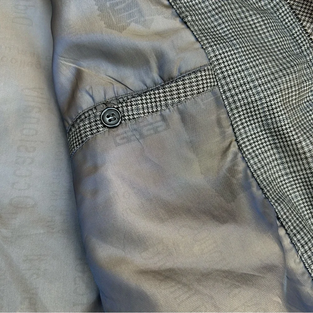 Houndstooth Bomber Jacket - Picture 13 of 15